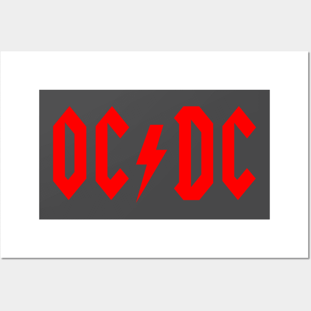 OC DC Wall Art by dankdesigns